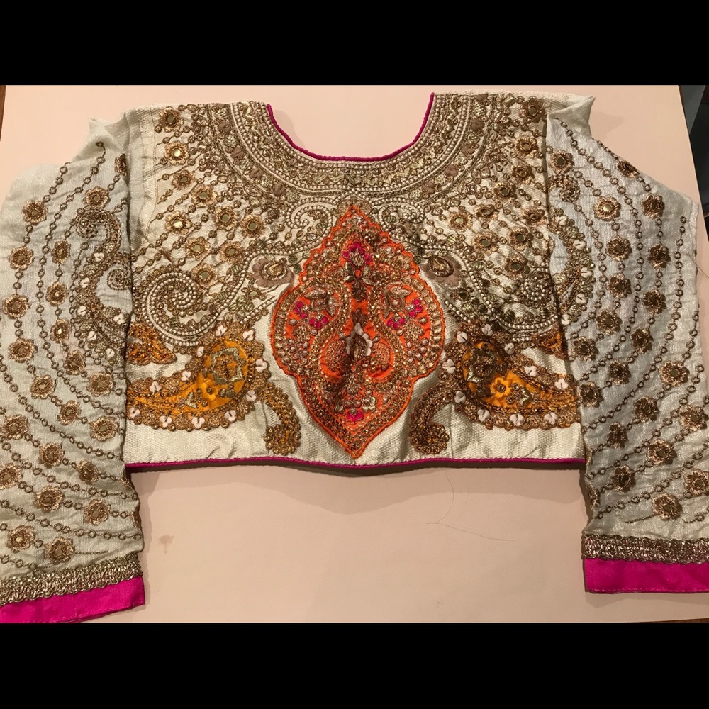 Off white designer blouse